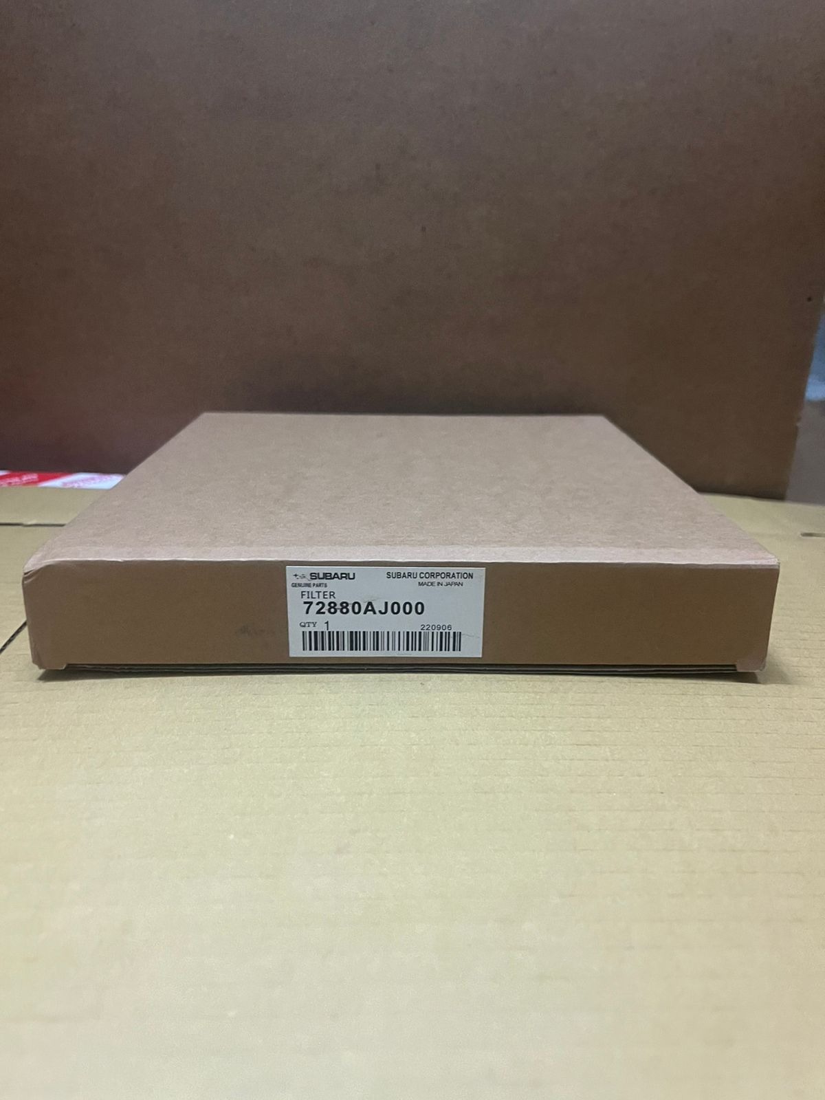 Subaru Air filter  SKU: 728801J00