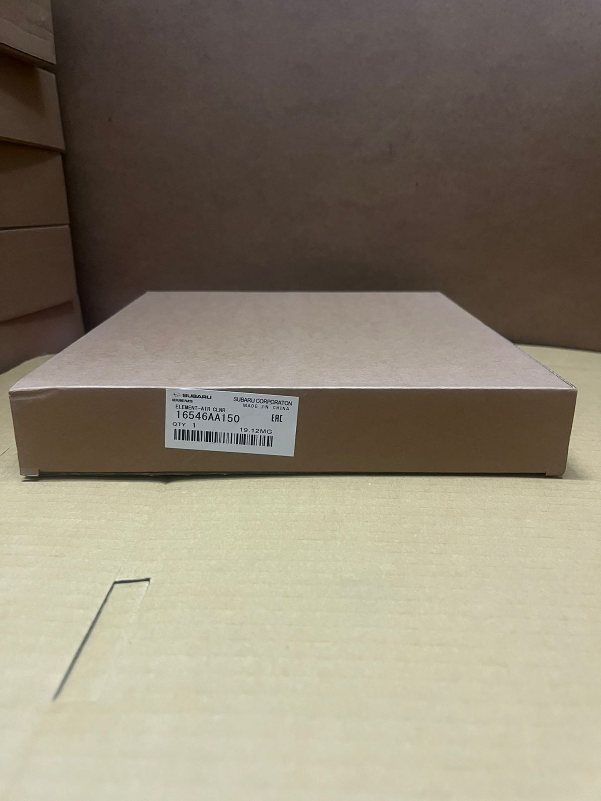 Subaru Air filter SKU: 16546AA150