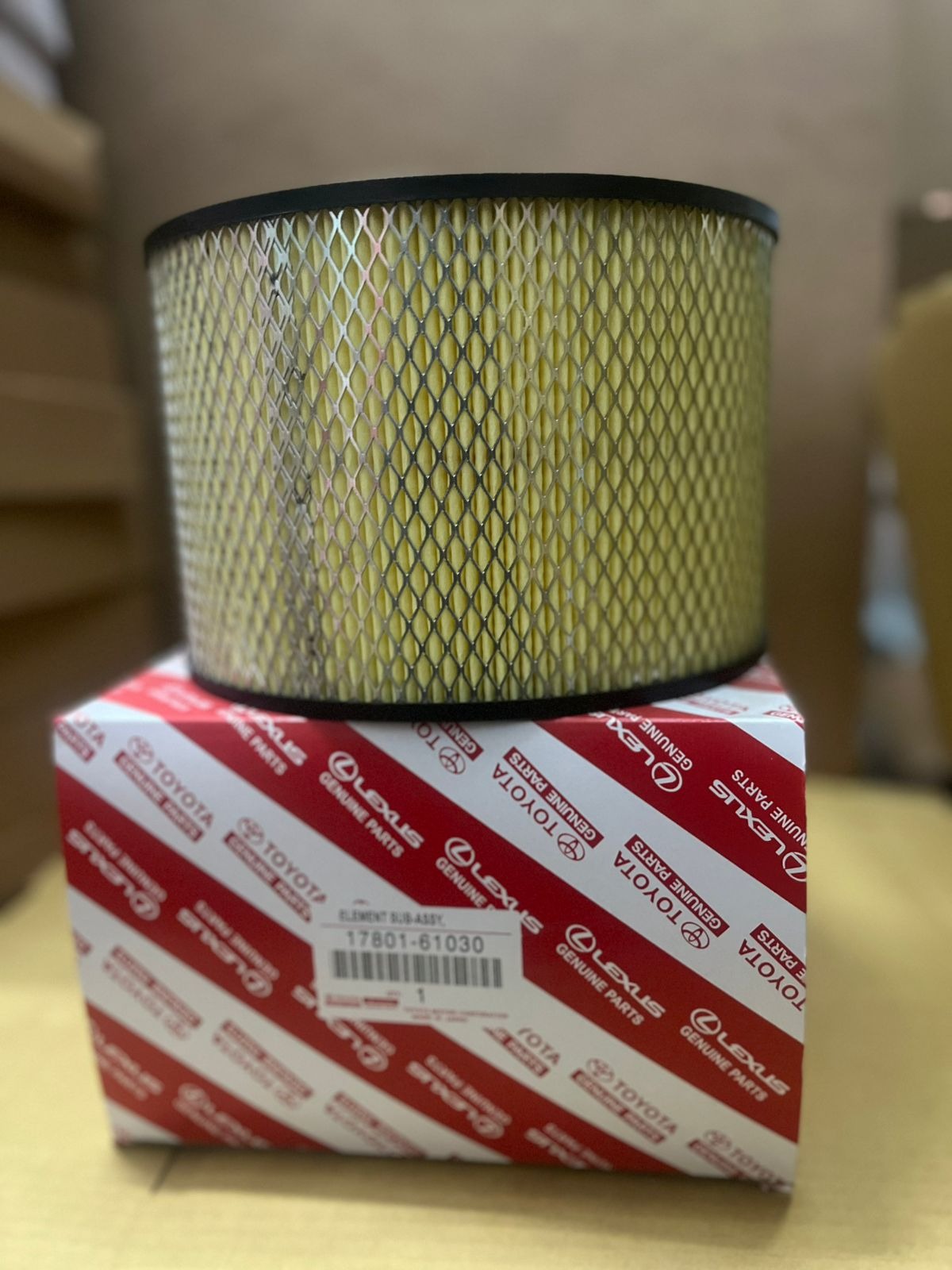 Toyota Air Filter SKU: 17801-61030 - Toyota SKU:17801-61030 | Greyant Spareparts Kenya
